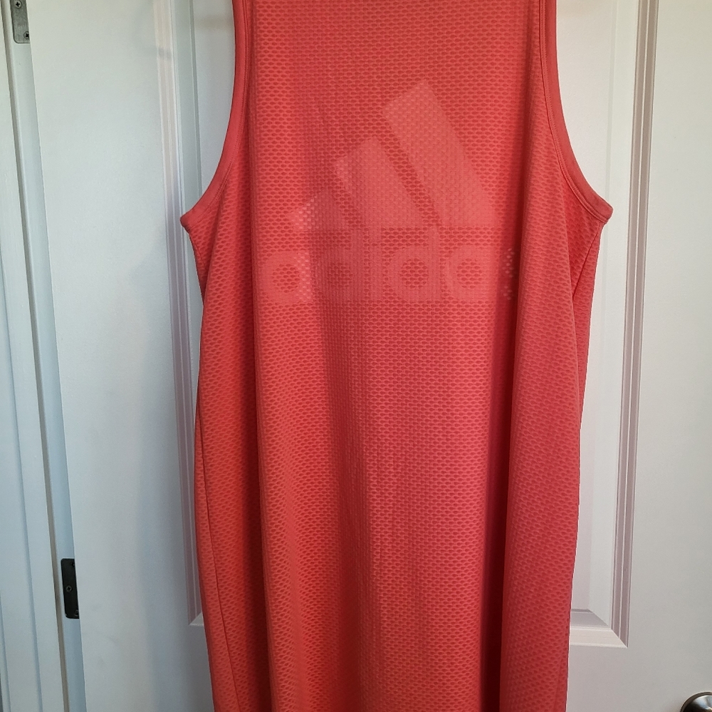 Adidas shift dress Coral